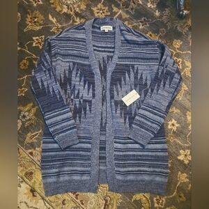 NWT Lucky Brand Southwestern/ Aztec cardigan. Size Small.